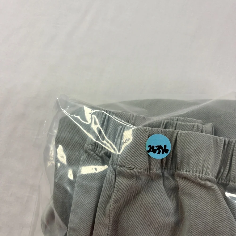 Bear Bottom Pants Mens Medium Gray Jogger Stretch Casual Chino Elastic Waist